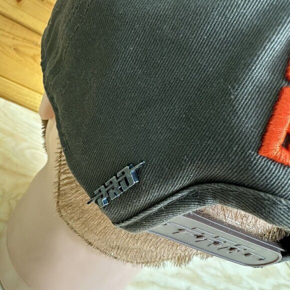 Pro Standard Cleveland Browns Orange Dawg Pound Brown Stars Snapback Hat - Picture 4 of 6